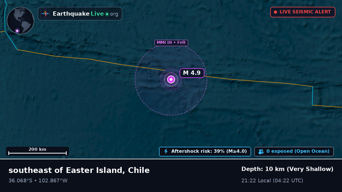 South Pacific Ocean (Chile)