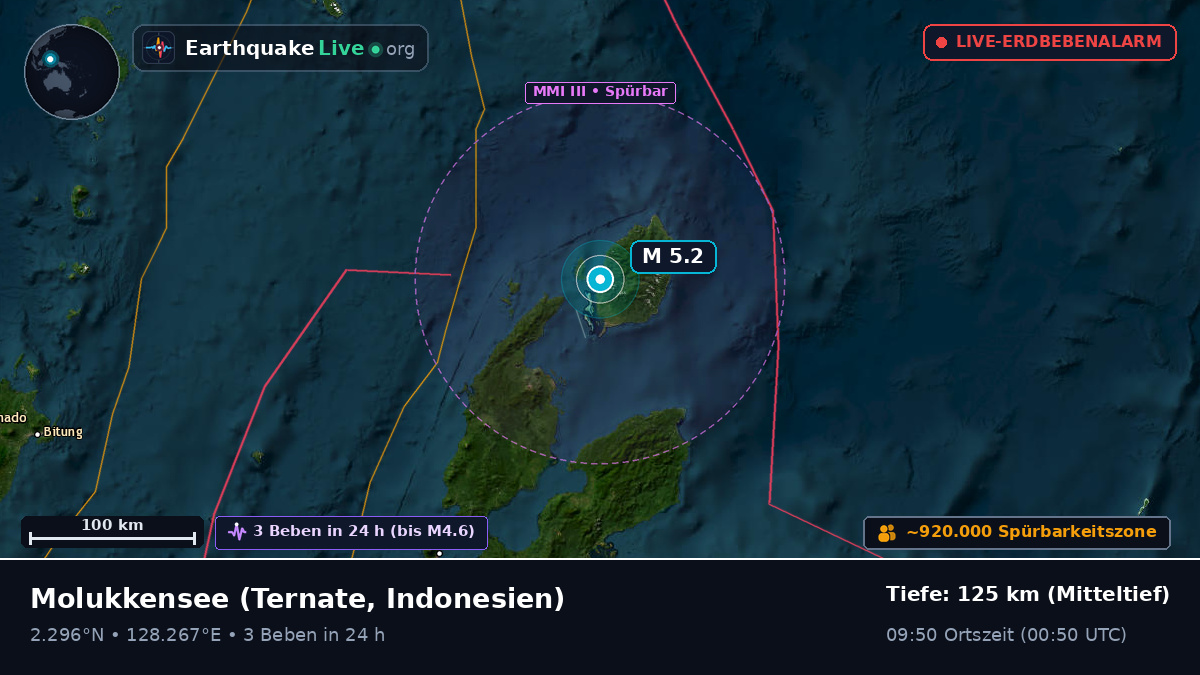 Molukkensee (Indonesien)