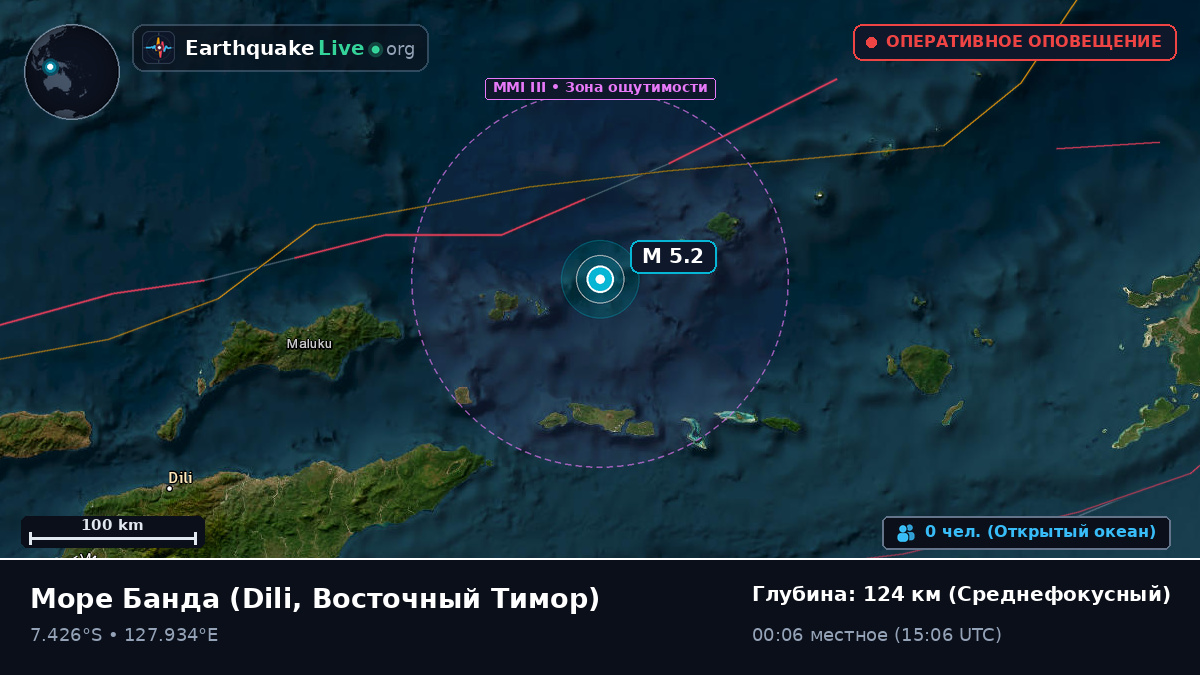 Море Банда (Восточный Тимор)