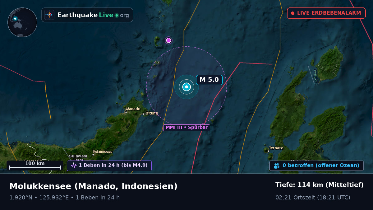 Molukkensee (Indonesien)