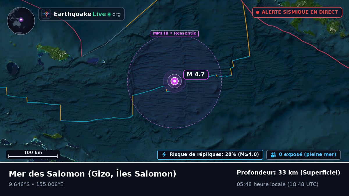 Mer des Salomon (Îles Salomon)