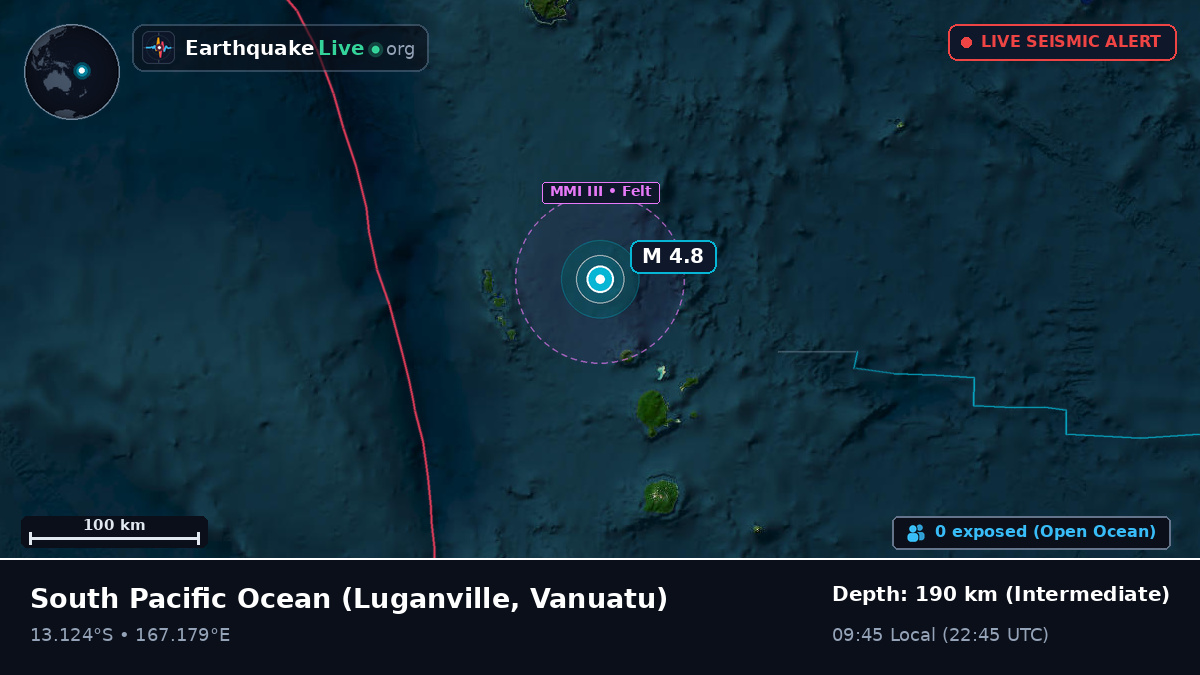South Pacific Ocean (Vanuatu)