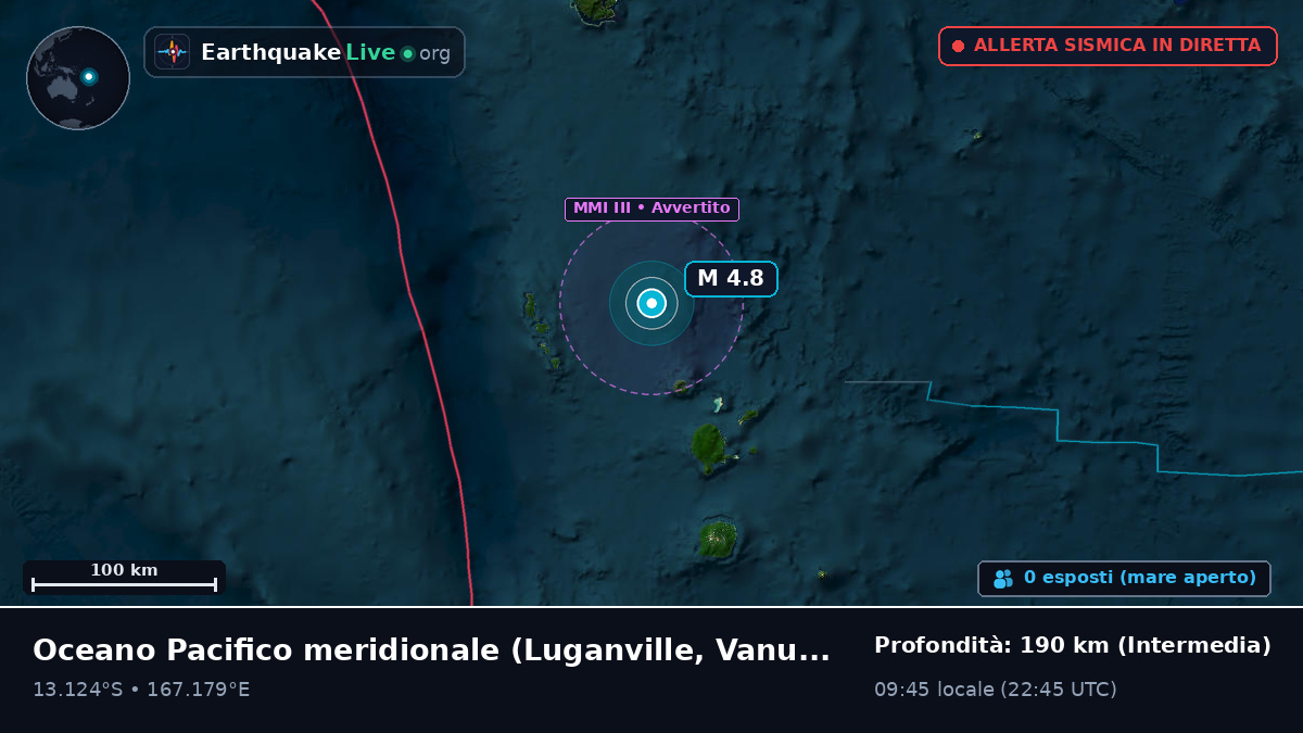 Oceano Pacifico meridionale (Vanuatu)