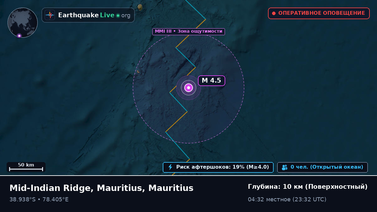 Индийский океан (Mauritius)