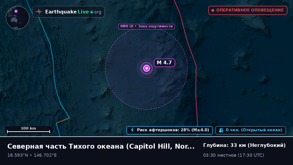 Северная часть Тихого океана (Northern Mariana Islands)