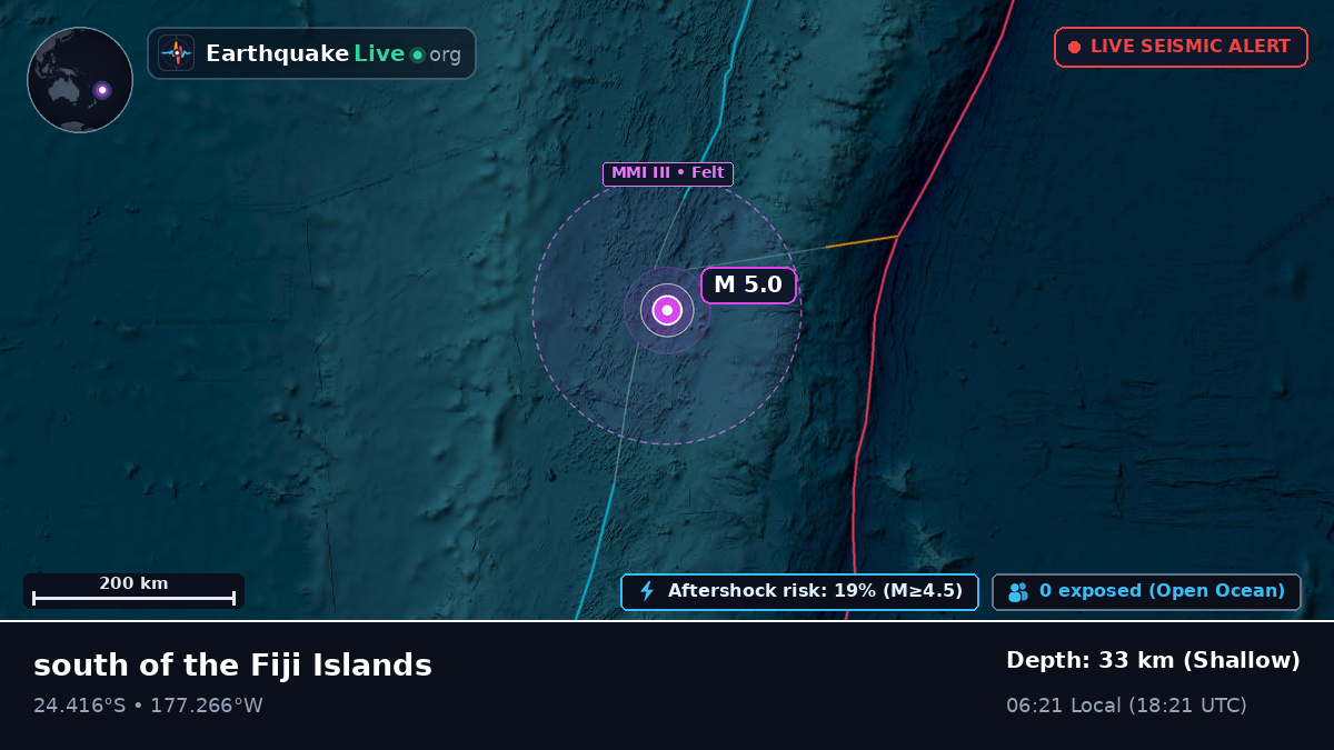South Pacific Ocean (Tonga)