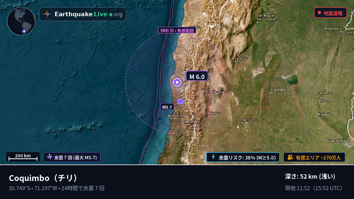 Coquimbo, チリ