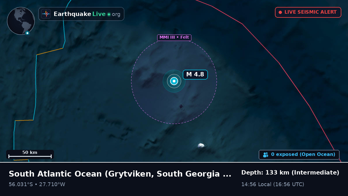 South Atlantic Ocean (South Georgia and the Islands)