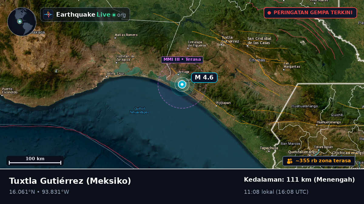 Chiapas, Meksiko