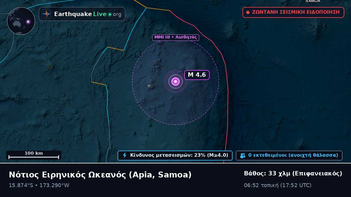 Νότιος Ειρηνικός Ωκεανός (Samoa)