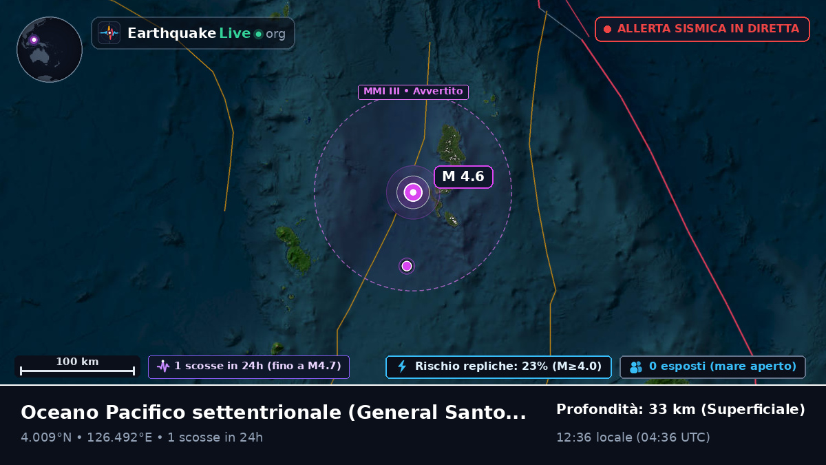 Oceano Pacifico settentrionale (Filippine)