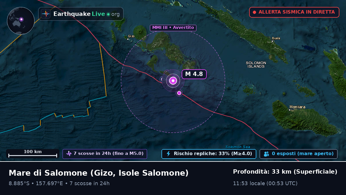 Mare di Salomone (Isole Salomone)