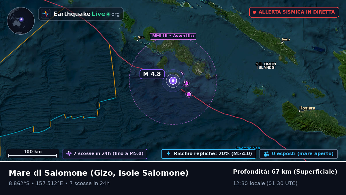 Mare di Salomone (Isole Salomone)