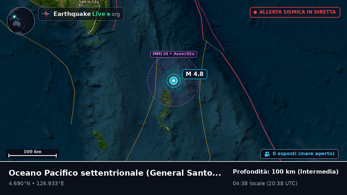 Oceano Pacifico settentrionale (Filippine)