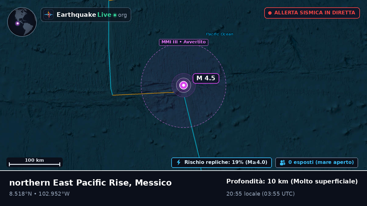 Oceano Pacifico settentrionale (Messico)