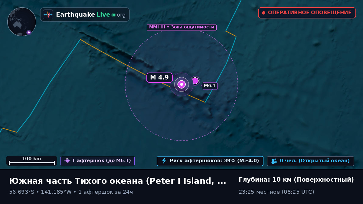 Южная часть Тихого океана (Antarctica)