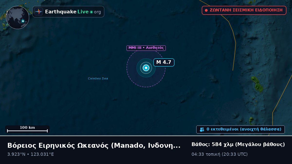 Βόρειος Ειρηνικός Ωκεανός (Ινδονησία)