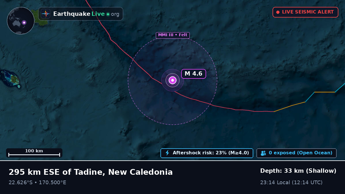 South Pacific Ocean (New Caledonia)