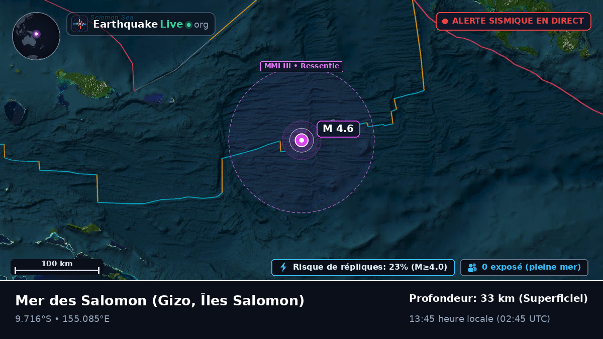 Mer des Salomon (Îles Salomon)