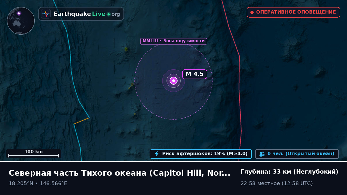 Северная часть Тихого океана (Northern Mariana Islands)