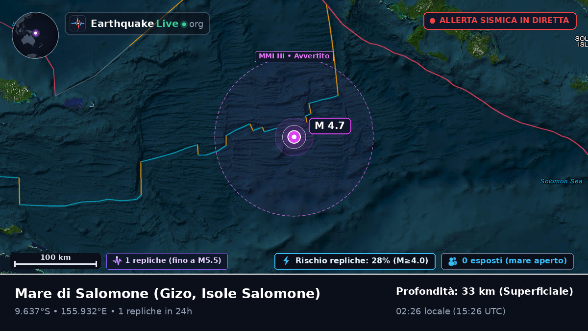 Mare di Salomone (Isole Salomone)