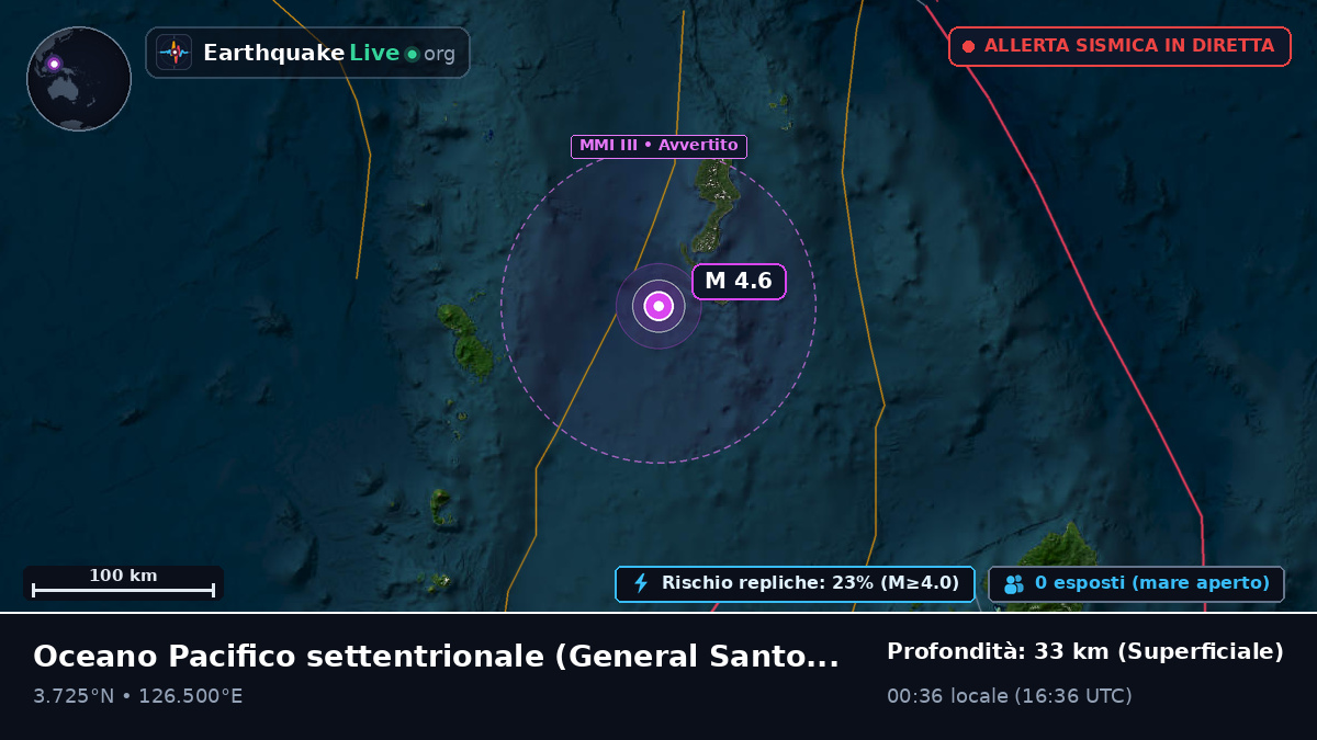 Oceano Pacifico settentrionale (Filippine)