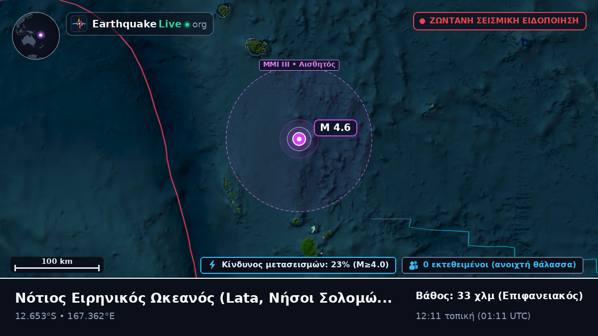 Νότιος Ειρηνικός Ωκεανός (Νήσοι Σολομώντα)