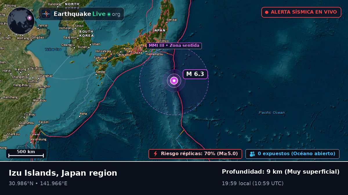 Océano Pacífico Norte (Japón)