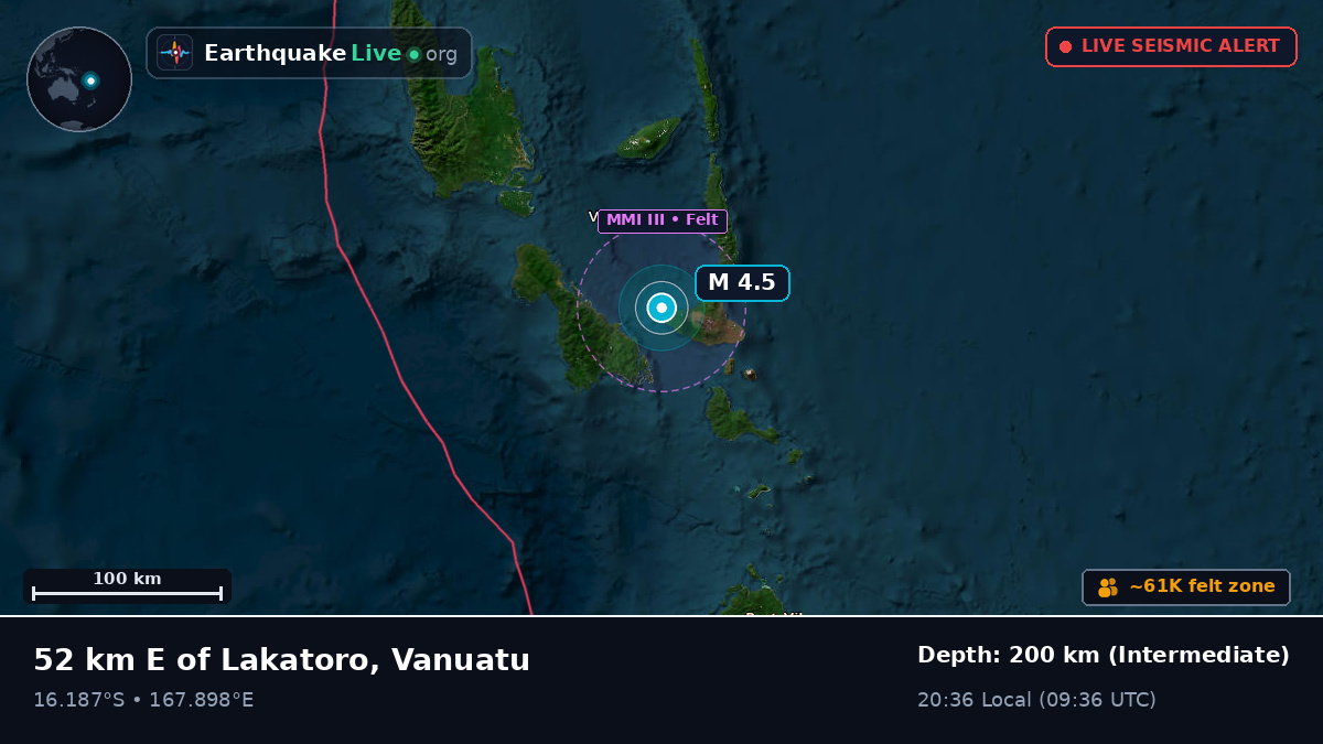 Off the coast of Port Vila, Vanuatu