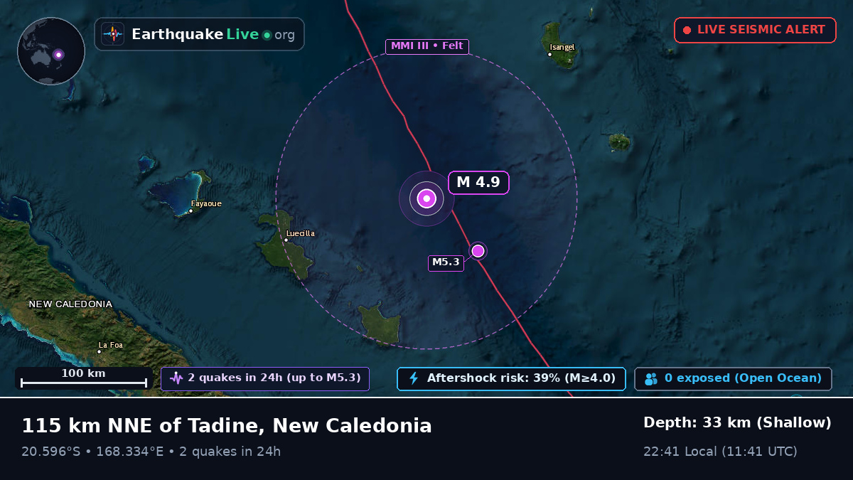 South Pacific Ocean (New Caledonia)