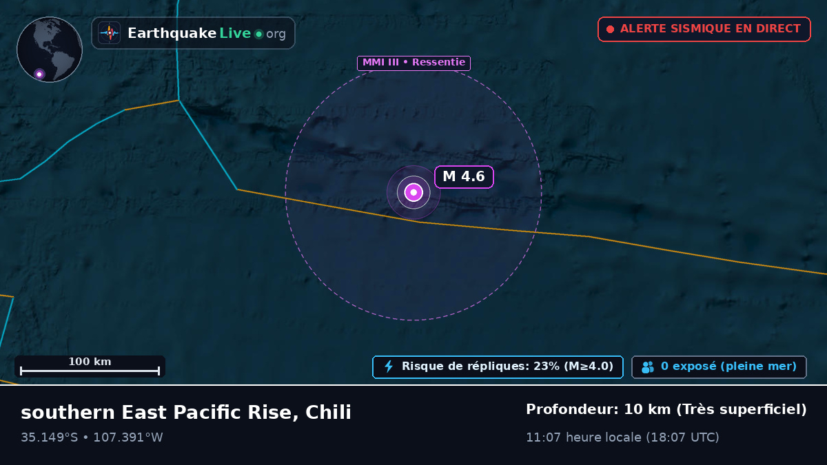 Océan Pacifique Sud (Chili)