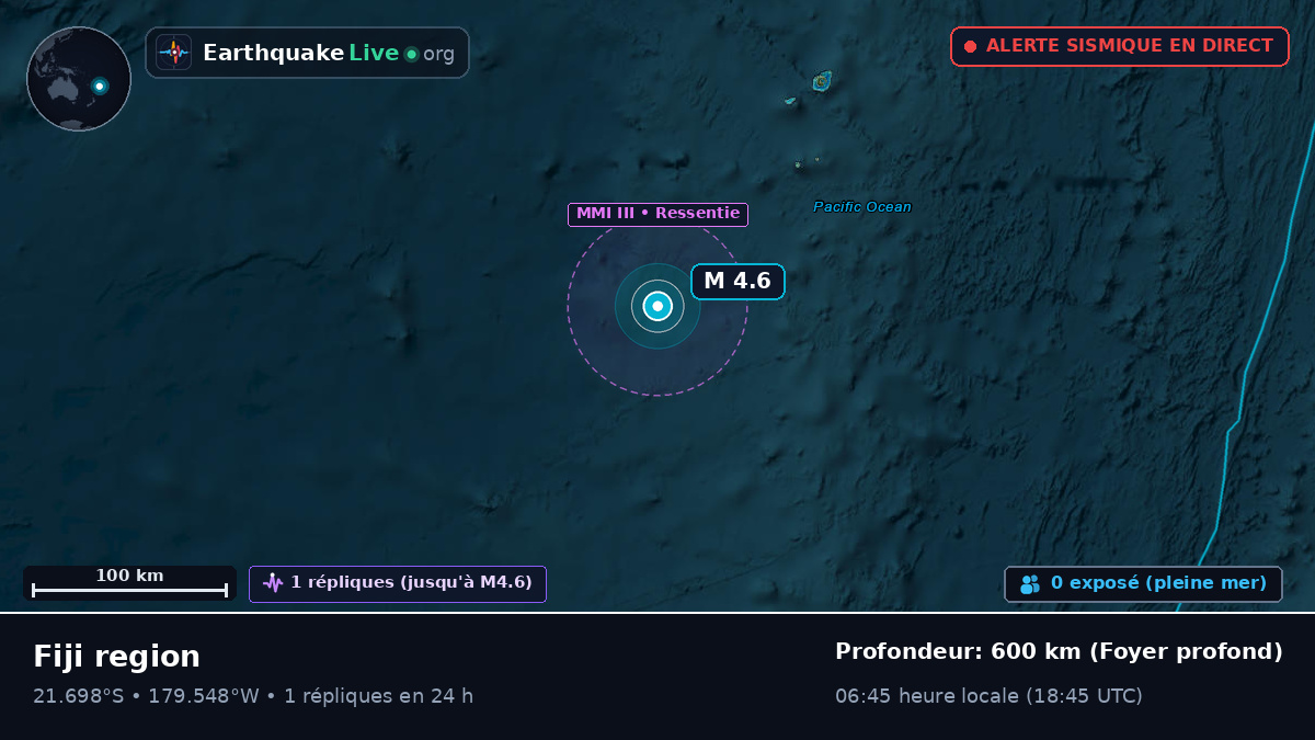 Océan Pacifique Sud (Fidji)