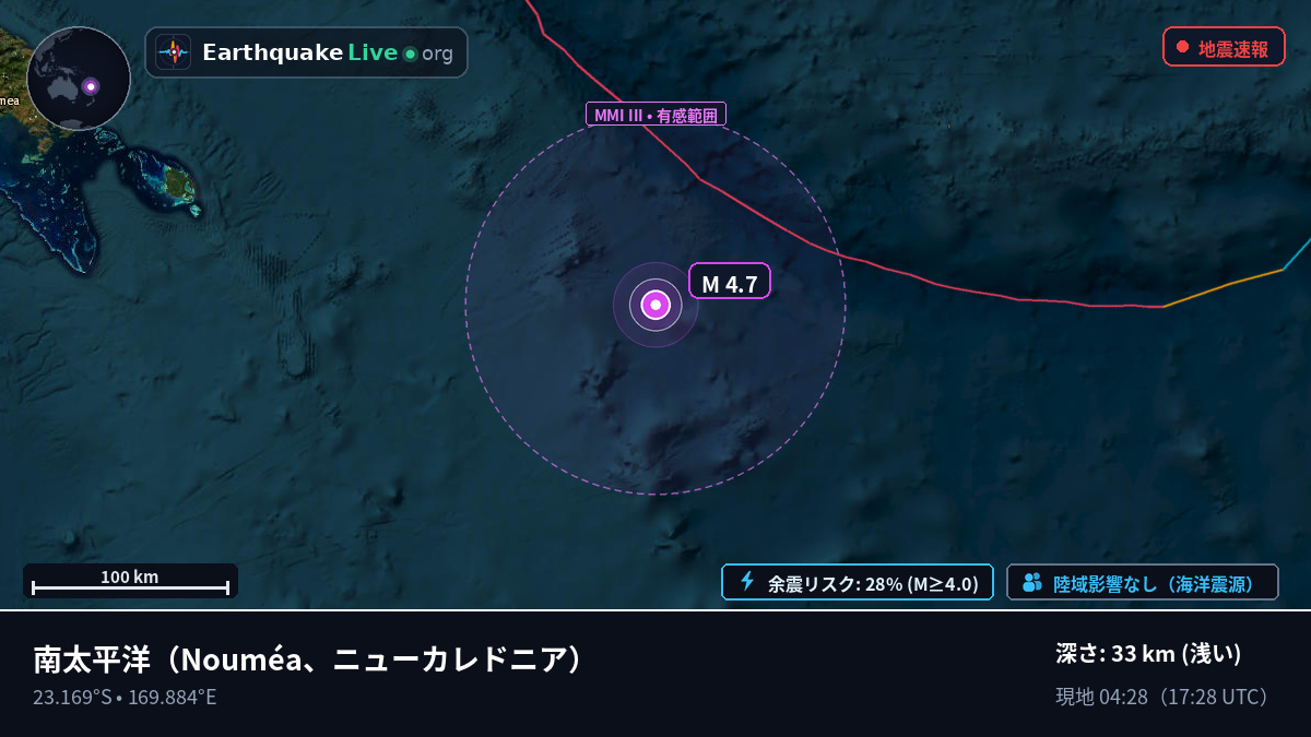 南太平洋 (ニューカレドニア)
