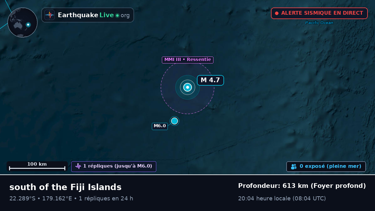 Océan Pacifique Sud (Fidji)