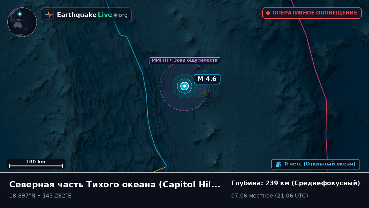 Северная часть Тихого океана (Northern Mariana Islands)