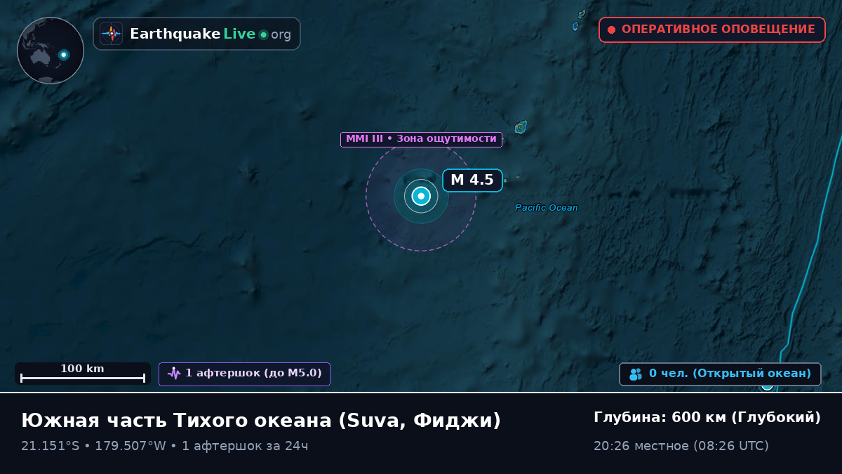 Южная часть Тихого океана (Фиджи)
