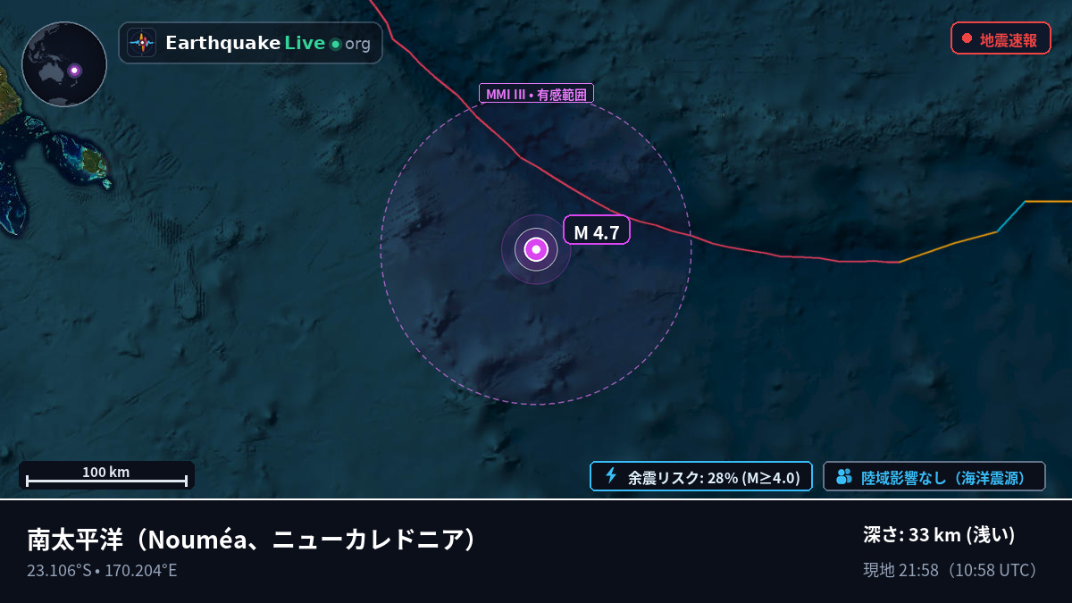 南太平洋 (ニューカレドニア)