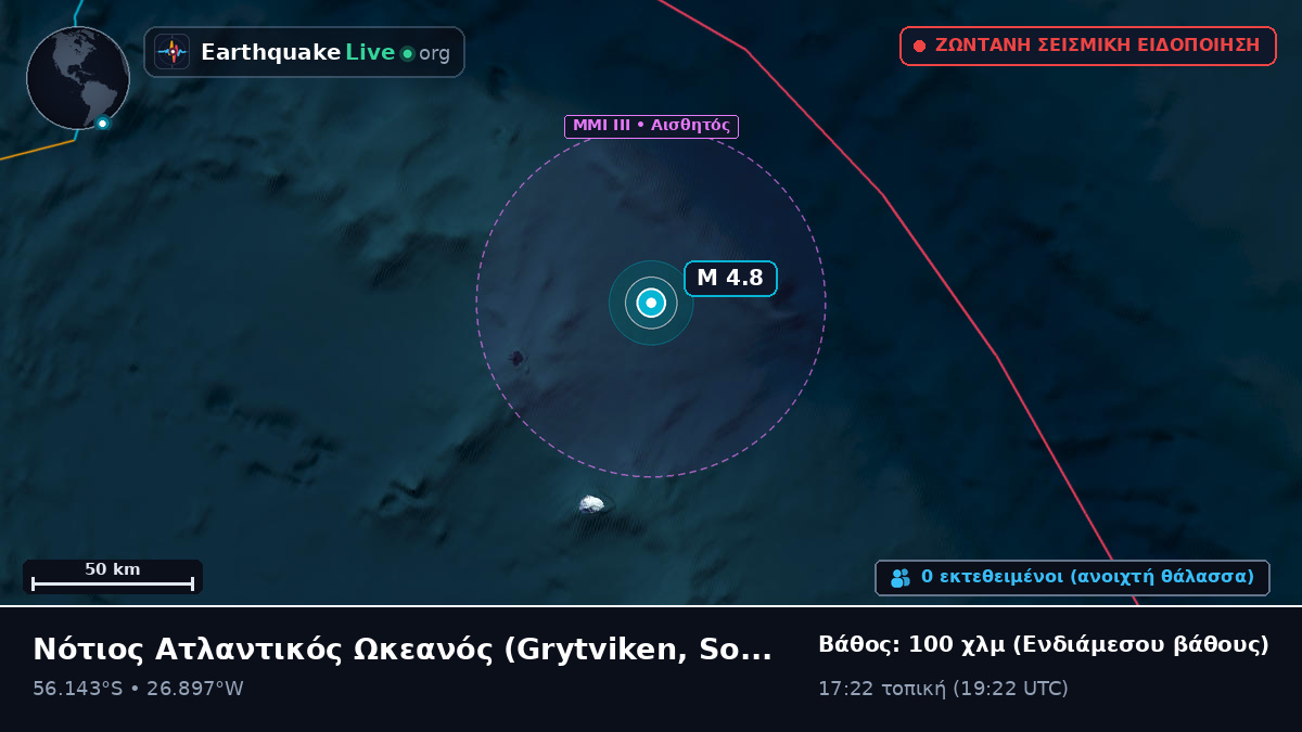 Νότιος Ατλαντικός Ωκεανός (South Georgia and the Islands)