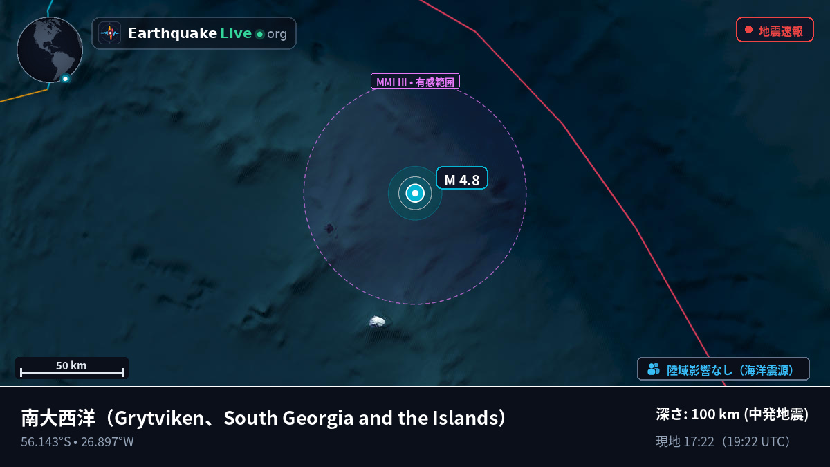 南大西洋 (South Georgia and the Islands)