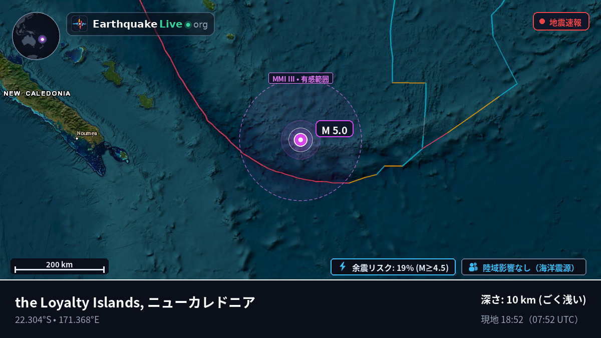 南太平洋 (ニューカレドニア)