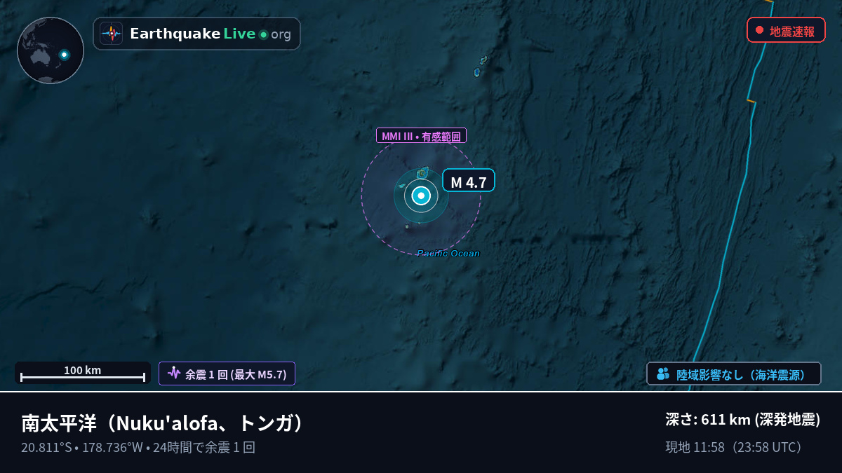 南太平洋 (トンガ)