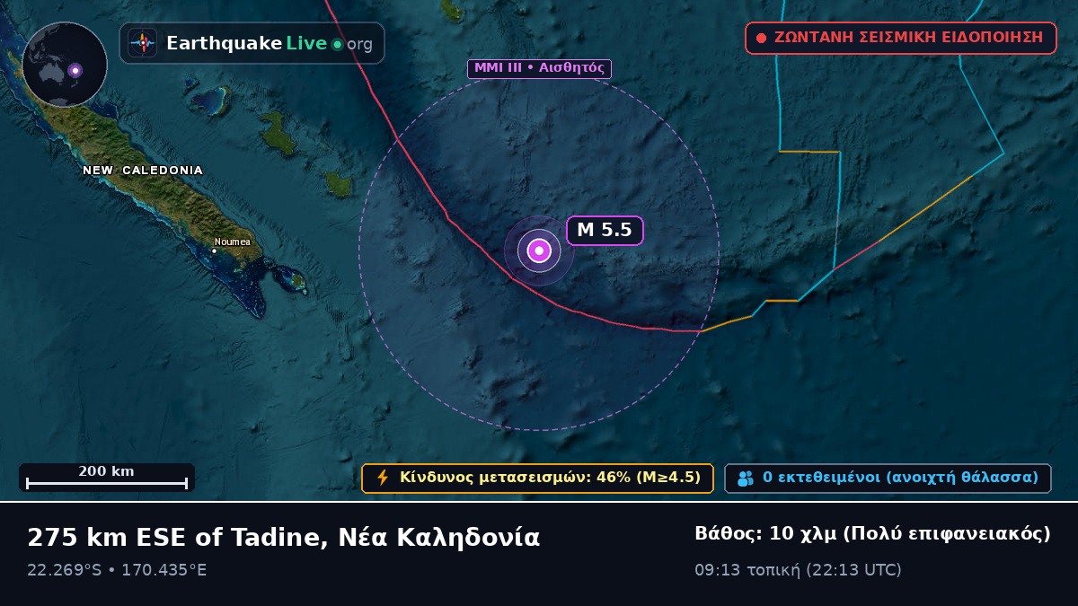 Νότιος Ειρηνικός Ωκεανός (Νέα Καληδονία)
