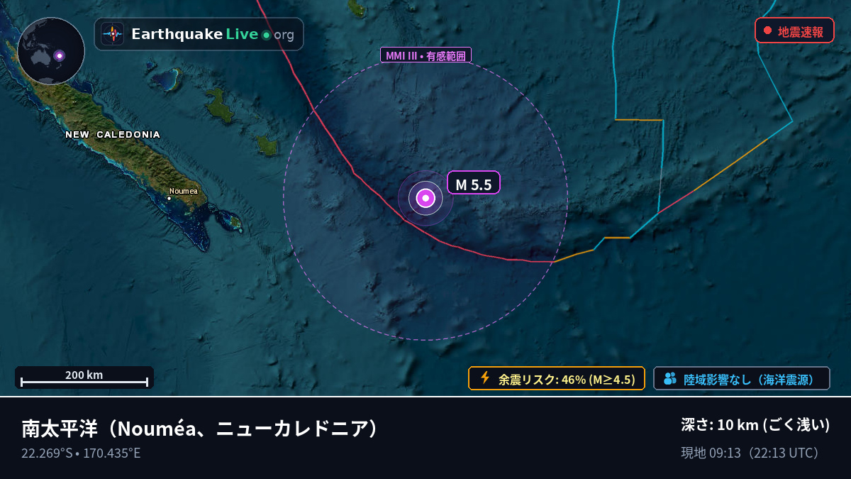 南太平洋 (ニューカレドニア)