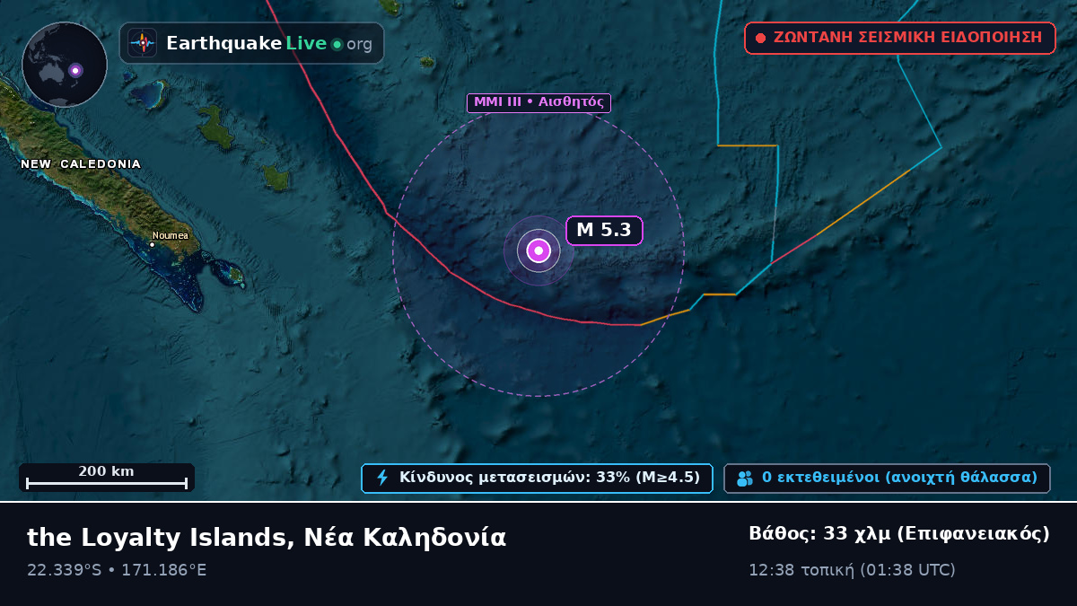Νότιος Ειρηνικός Ωκεανός (Νέα Καληδονία)