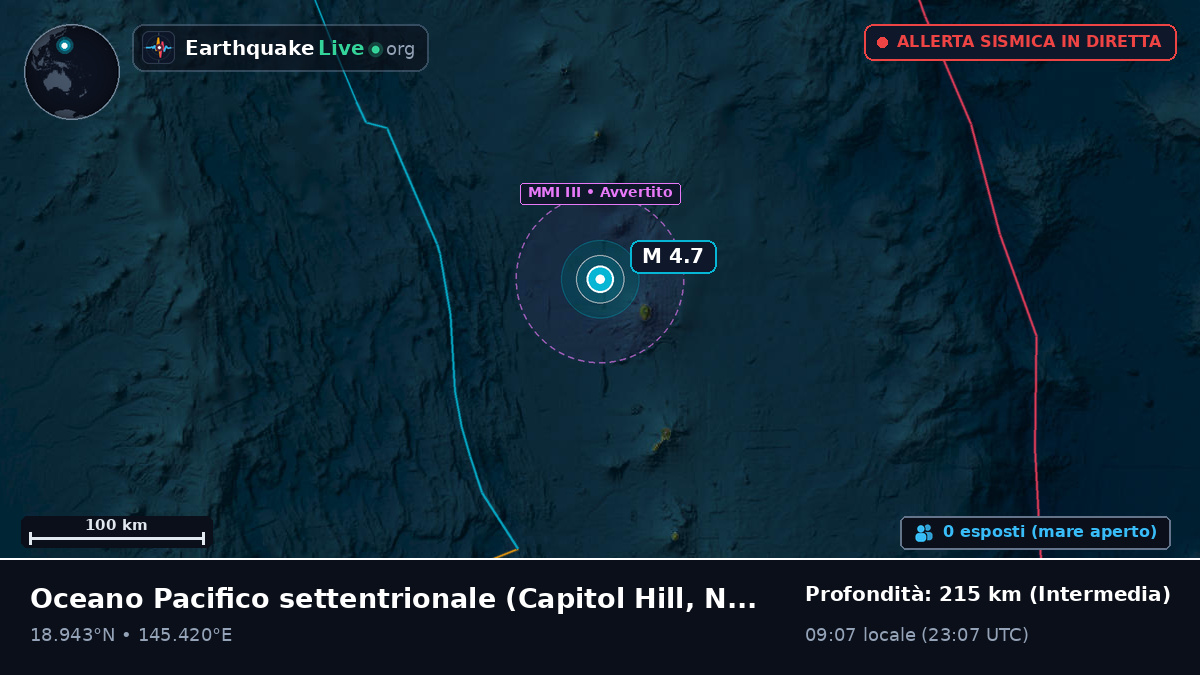 Oceano Pacifico settentrionale (Northern Mariana Islands)