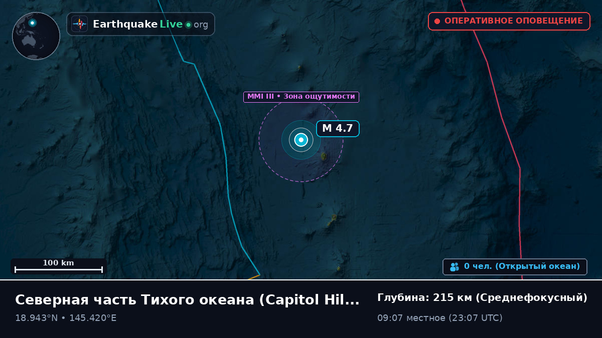 Северная часть Тихого океана (Northern Mariana Islands)