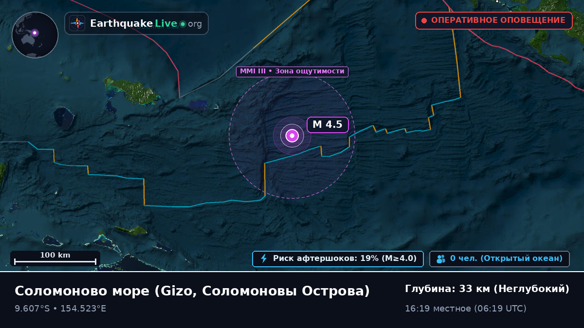 Соломоново море (Соломоновы Острова)
