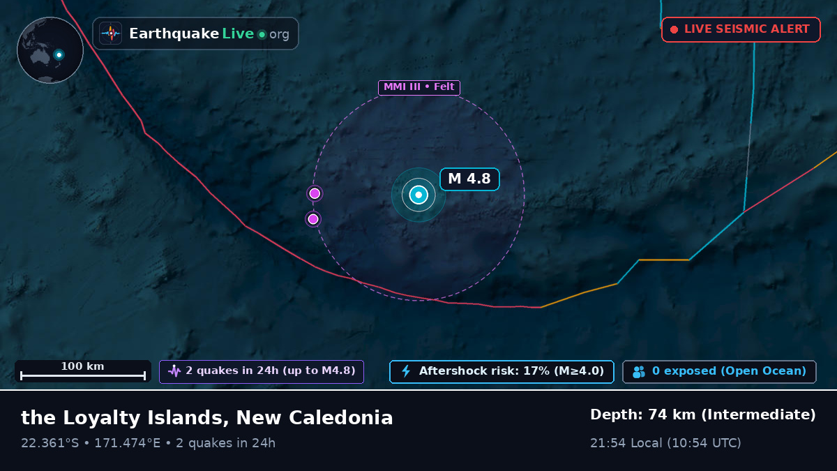 South Pacific Ocean (New Caledonia)