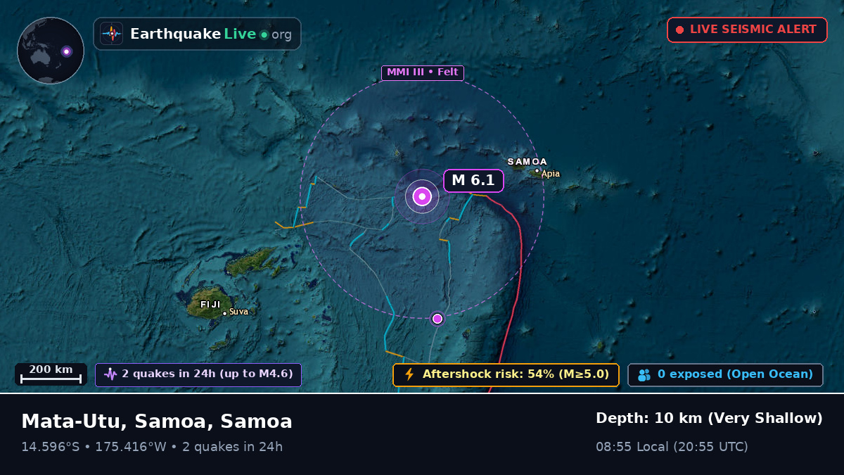 South Pacific Ocean (Samoa)