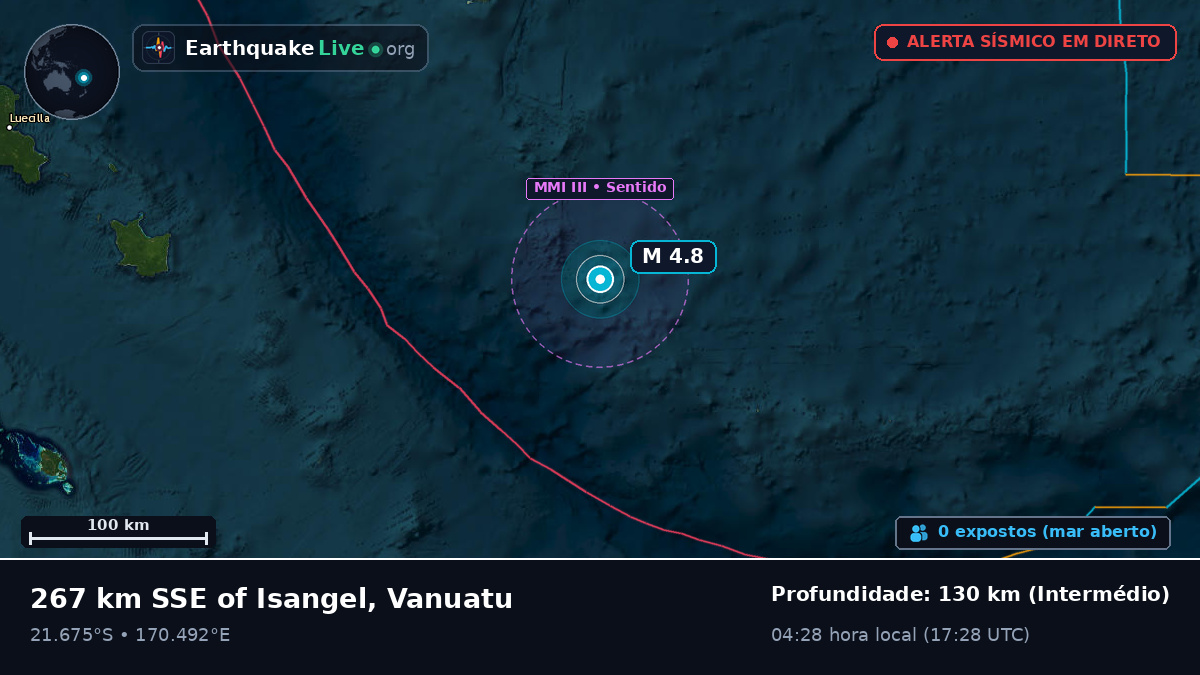 Oceano Pacífico Sul (Nova Caledónia)